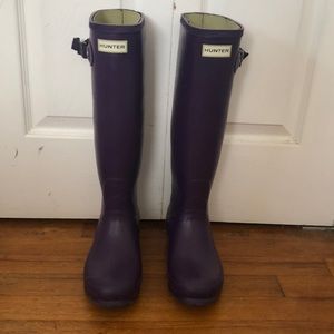 Purple Hunter Boots